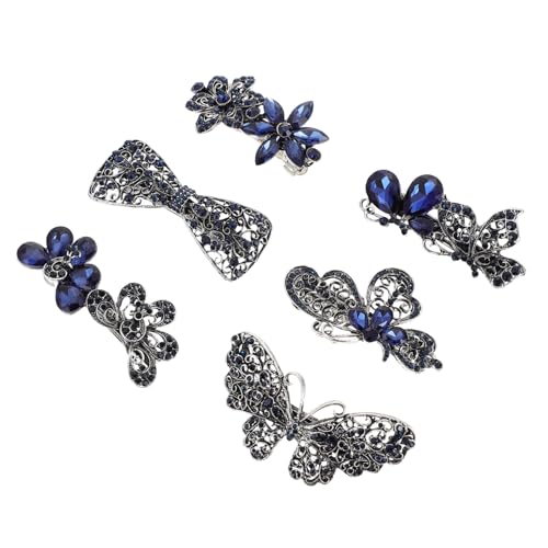 NOLITOY 6stücke Floral Haarklammern Für Mädchen Teiliges Vintage Haarschmuck Aus Legierung Elegantes Design Für Besondere Anlässe Für Partys Und Tägliche Nutzung NOLITOY 6stücke Floral Haarklammern Für Mädchen Teiliges Vintage Haarschmuck Aus Legierung Elegantes Design Für Besondere Anlässe Für Partys Und Tägliche Nutzung von NOLITOY