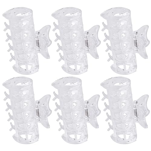 NOLITOY 6stücke Teiliges Hitze-styling Haarklammern Hochtemperaturbeständige Lockenwickler Clips Für Frisuren Für Männer Und Mädchen NOLITOY 6stücke Teiliges Hitze-styling Haarklammern Hochtemperaturbeständige Lockenwickler Clips Für Frisuren Für Männer Und Mädchen von NOLITOY