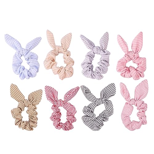 NOLITOY 8stücke Rabbit Ears Haarbänder Mit Schleife Elastische Haargummis Für Mädchen Farbenfrohe Haaraccessoires Für Dutt Und Pferdeschwanz Für Geburtstage Und Feiertage NOLITOY 8stücke Rabbit Ears Haarbänder Mit Schleife Elastische Haargummis Für Mädchen Farbenfrohe Haaraccessoires Für Dutt Und Pferdeschwanz Für Geburtstage Und Feiertage von NOLITOY
