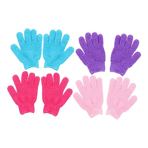 NOLITOY 8 Stück Peelinghandschuhe zum Duschen Tiefenreinigende Badehandschuhe für Damen und Herren Entfernt Abgestorbene Hautzellen Fördert Zellregeneration Passend für Zufällige Farbe NOLITOY 8 Stück Peelinghandschuhe zum Duschen Tiefenreinigende Badehandschuhe für Damen und Herren Entfernt Abgestorbene Hautzellen Fördert Zellregeneration Passend für Zufällige Farbe von NOLITOY