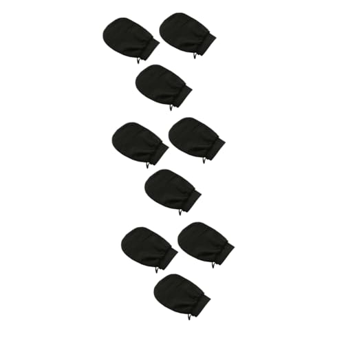 NOLITOY 9 Stk Badetuch Handschuhe Luffa-handschuh Bade-peeling-handschuhe Peeling-schrubberhandschuhe Selbstbräunungshandschuh Handschuhe Zum Körperwaschen Badewäscher Viskosefaser von NOLITOY