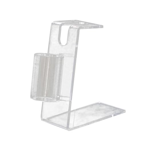 NOLITOY Acryl Tattoo Maschinenhalter Weiß Langlebig Organizer Display Ständer für Tattoo Künstler Zuhause Geeignet Geschenkidee von NOLITOY