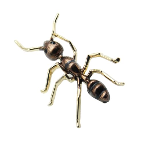 NOLITOY Ant Brosche aus Legierung Modische Ameisen anstecknadel für Kleidung Taschen und Hüte Langlebiges Tier badge Vielseitiges Accessoire für Damen und Geschenke von NOLITOY