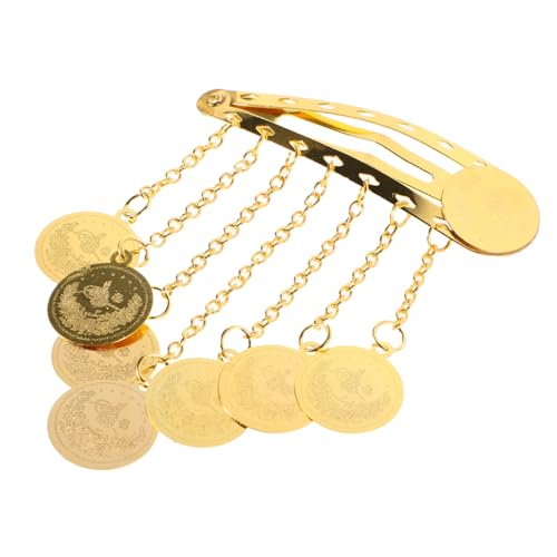 NOLITOY Atemberaubende Haarspange Mit Quaste Minimalistische Haarspange Aus Metall Für Frauen Für Partys Und Hochzeiten von NOLITOY