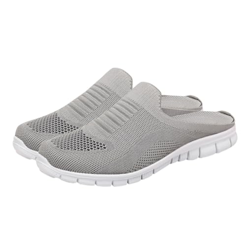 NOLITOY Atmungsaktive Damen Slipper Schuhe Absatzfrei Leichte Freizeit Halbschuhe Bequeme Outdoor Schuhe Für Alltag Reise Arbeit von NOLITOY