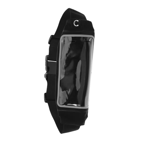 NOLITOY Atmungsaktive Verstellbare Laufgürteltasche mit Touchscreen Fenster Schweißresistent und Robust Praktische Bauchtasche für Damen und Herren für Outdoor Sport und Jogging von NOLITOY