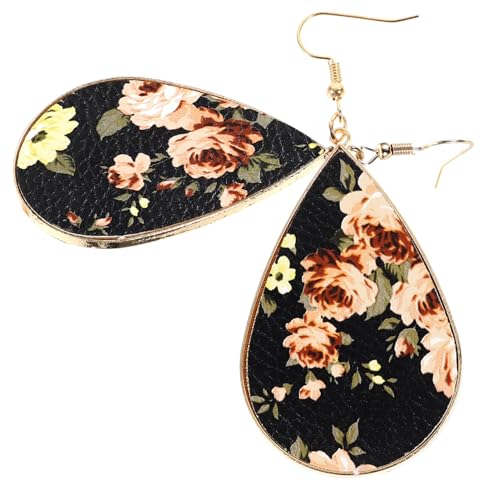 NOLITOY Barock Teardrop Ohrringe Damen Hängend Leicht Hochwertige Tropfen Ohrschmuck Für Hochzeit Geburtstag von NOLITOY