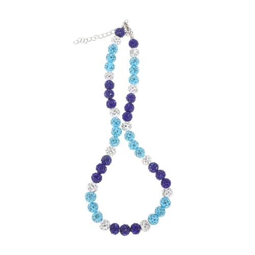 NOLITOY Baseball Bling Perlenkette Inspiriert Halskette Aus Polymer Clay Für Männer Frauen Schmuck Für Baseball-team- Sportler von NOLITOY