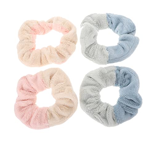 NOLITOY Bequeme Pferdeschwanz-haarseile Plüsch-haargummi Damen Plüsch-kopfschmuck Haarseil Pferdeschwanz-zöpfe von NOLITOY