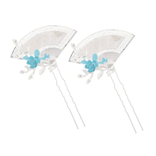 NOLITOY Blumen Haarnadeln Mit Quaste Dekorative Hochzeits-haarstäbe Vintage Haarschmuck Für Frauen Stilvolle Retro Haarnadeln Für Besondere Anlässe Und Partys von NOLITOY