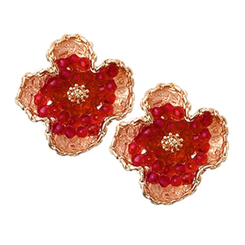 NOLITOY Blumen Ohrstecker Damen Feine Stecker Schmuck Alltag Party Schmuckstück von NOLITOY