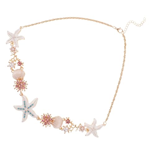 NOLITOY Boho Halskette Damen Schmuck Muschel und Anhänger Strand Party Sommer Accessoire aus Hochwertiger Legierung Fein Gearbeitet von NOLITOY