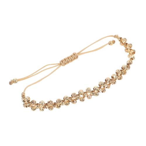 NOLITOY Boho Unisex Armband Kupferperlen Handgefertigtes Ethno Design für Männer und Frauen Accessoire für Alltag und Tanzliebhaber Kunsthandwerklich Gefertigt Dekorativer von NOLITOY