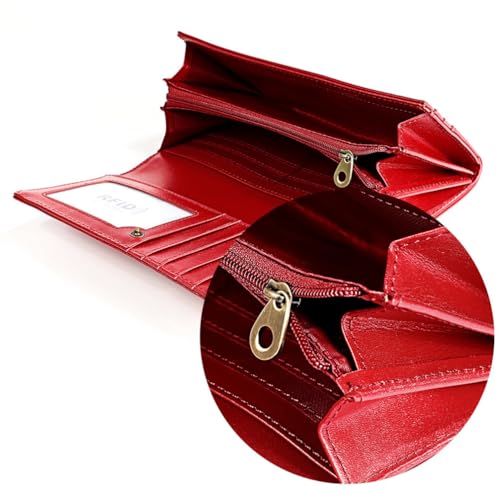NOLITOY Brieftasche Damen schlüsselmäppchen Damen geldbörsen für Damen Portemonnaie die Handtasche der Münzfach Trendige Geldbörse Damen Geldbörse Mode Kartenhülle Reisen von NOLITOY