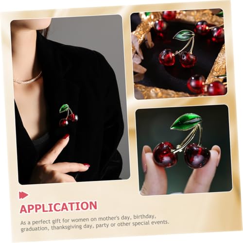 NOLITOY Brosche aus Resin Anstecknadel für Jacken und Kleidung Einzigartiges für Frauen zu Muttertag Geburtstag Party und Festlichen Anlässen von NOLITOY