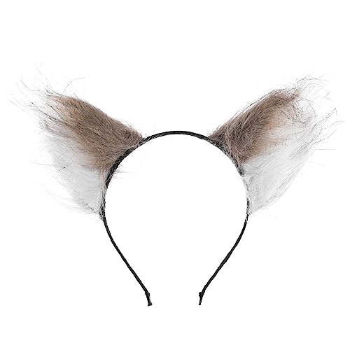 NOLITOY Cosplay Fuchs Ohren Haarband üßes Party Kopfschmuck Für Und Erwachsene Kawaii Tierohren Headband Und Für Kostü Events Und Fotoshootings von NOLITOY