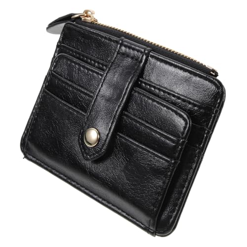 NOLITOY Damen Geldbörse Herzmuster Kleine Handtasche Schwarz Multikarten Portemonnaie Leichtes Modisches Kosmetiktäschchen für Abend Party Hochzeit Vielseitig und Praktisch von NOLITOY