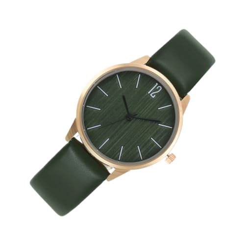 NOLITOY Damen Quarz Armbanduhr mit Lederband Militärgrün Casual Uhr für Stilvolle Modeuhr für Schule Freizeit Präzise Zeitmessung Langlebig Elegant NOLITOY Damen Quarz Armbanduhr mit Lederband Militärgrün Casual Uhr für Stilvolle Modeuhr für Schule Freizeit Präzise Zeitmessung Langlebig Elegant von NOLITOY