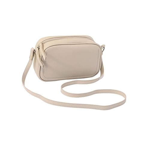 NOLITOY Damen Schultertasche Retro Stone Pattern Handtasche Kleine Umhängetasche mit Kette Beige Stilvolle Vintage Tasche für Alltag Party von NOLITOY