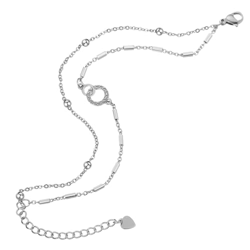 NOLITOY Verstellbares Metallarmband Für Damen Schmales Gliederarmband Handgelenksarmband Als Zierlicher Schmuck Für Hochzeit Und Alltag von NOLITOY