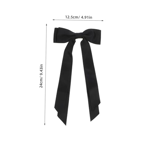 NOLITOY Doppellagige Haarschleifen spangen aus Resin Flexible Langlebige Haarklammer mit Schleifenband für Damen Modischer Haarschmuck in Mehreren Farben Schonend für Haare für Alltag und von NOLITOY