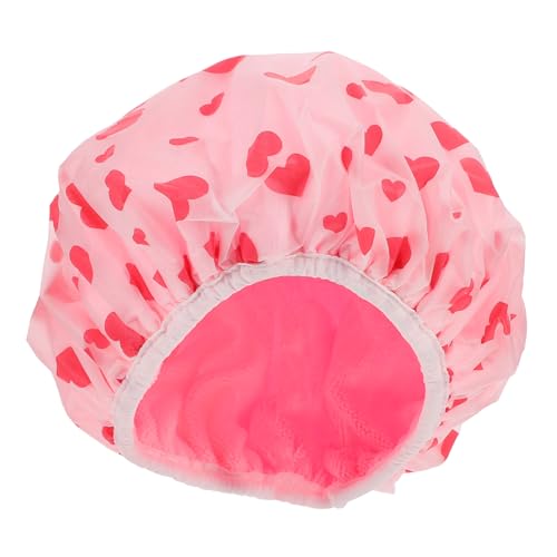 NOLITOY Versatile Duschhaube Für Damen Wiederverwendbare Wasserdichte Haube Aus Weichem Handtuchmaterial Für Bad Spa Und Haarpflege Schützt Trockenes Haar Und Sorgt Für Vollständige von NOLITOY