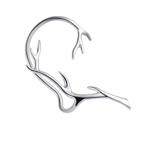 NOLITOY Ear Clip Ohrklemme Damen Ohrschmuck Modisch Einfaches Baumzweig Design Schmuckstück Komfortabel Tragebar Für Party Tanz Auffällig Stilvoll von NOLITOY