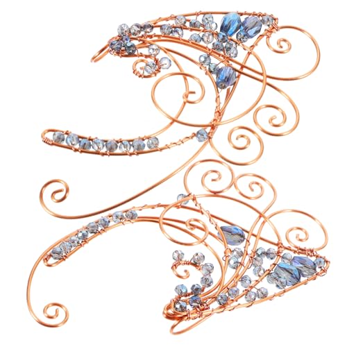 NOLITOY Ear Non Piercing Damen Ohrstulpen Feenhaftes Design Leichtgewicht Ohrschmuck für Alltag und Party NOLITOY Ear Non Piercing Damen Ohrstulpen Feenhaftes Design Leichtgewicht Ohrschmuck für Alltag und Party von NOLITOY