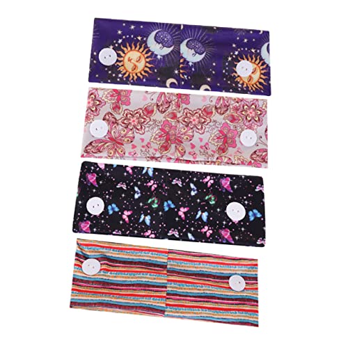 NOLITOY Elastisches Sport-stirnband Für Damen Schweißabsorbierend Rutschfest Mit Druckmuster Haarband Für Frauen -teiliges Diverse Farben NOLITOY Elastisches Sport-stirnband Für Damen Schweißabsorbierend Rutschfest Mit Druckmuster Haarband Für Frauen -teiliges Diverse Farben von NOLITOY