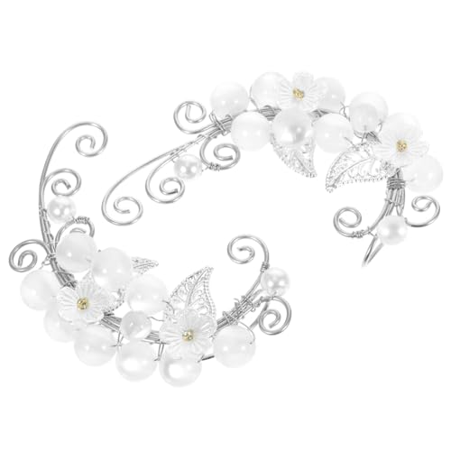 NOLITOY Feine Ohrclips Damen Ohrschmuck Einzigartige Elfenohren Manschetten Ohrclips Frei von Ohrloch Modische Ohrhänger Geschenkidee für Frauen und Mädchen von NOLITOY