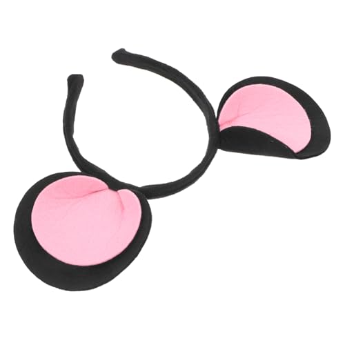 NOLITOY Filz Ohren Stirnband Ratte Ohren Kopfschmuck Haar Zubehör Für Parteien Cosplay von NOLITOY