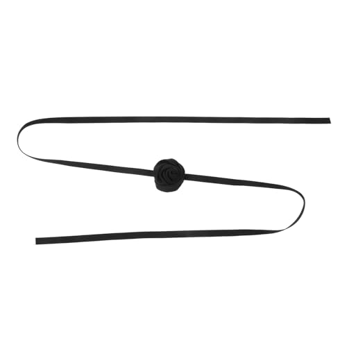 NOLITOY Floraler Rosen Choker Halskette Damen Handgefertigt Leicht und Angenehm Für Hochzeit Party und Alltagsschmuck von NOLITOY