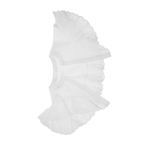 NOLITOY Frauen mit falschem Kragen Frauen aus weißem Kunstkragen abnehmbarer gefälschter Kragen gefälschter Damenkragen falsche Hemdkragen Polyester von NOLITOY