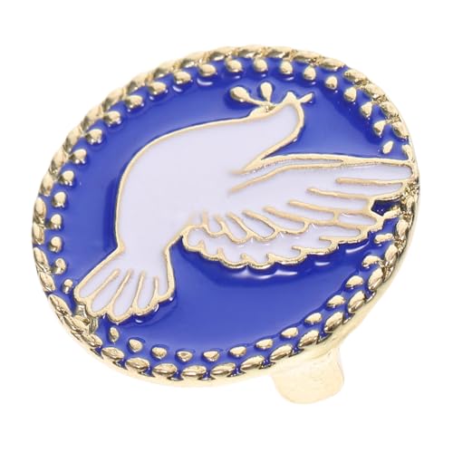 NOLITOY Friedens-anstecker Aus Legierung Mit Taube-design Rucksack-brosche Weihnachts-anstecker Accessoire Für Kleidung Und Taschen von NOLITOY