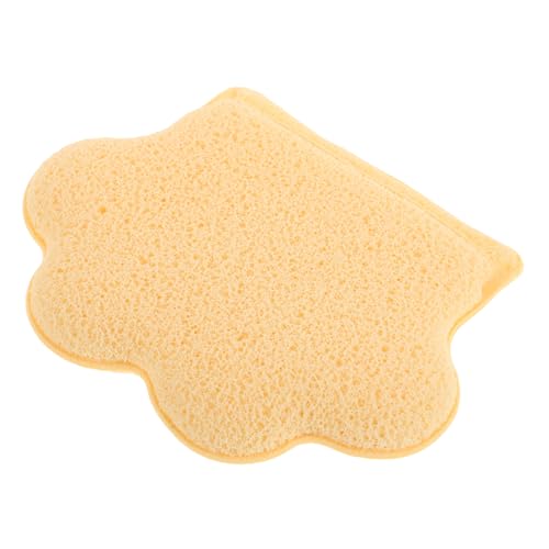 NOLITOY Gesichtsreinigungspads Peeling Sanft Wiederverwendbar Make-up-entferner Weich Für Die Tägliche Hautpflege Gelb von NOLITOY