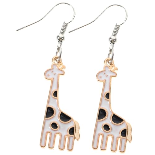 NOLITOY Giraffen Ohrringe Damen Hängend Leicht Modisch Tier Schmuck Geburtstag Party von NOLITOY