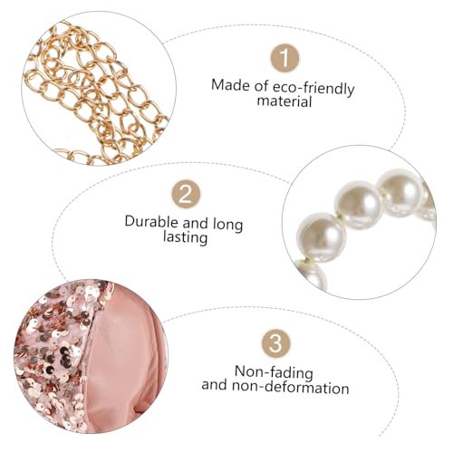 NOLITOY Glitzertasche Kleine Umhängetasche mit Pailletten Mädchen Crossbody Bag Modisch Leicht und Vielseitig für Alltag Party Strand Geschenk von NOLITOY