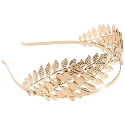 NOLITOY Goldene Blattkronen, Braut-Stirnband, Blatt-Tiara, Hochzeit, Kopfschmuck, Brautjungfer, Abschlussball, Festival, Haarschmuck für Frauen und Mädchen NOLITOY Goldene Blattkronen, Braut-Stirnband, Blatt-Tiara, Hochzeit, Kopfschmuck, Brautjungfer, Abschlussball, Festival, Haarschmuck für Frauen und Mädchen von NOLITOY