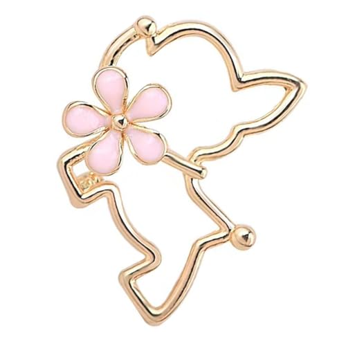 NOLITOY Goldene Filigrane Katzenbrosche aus Metall Dekorative Anstecknadel für Damenkleidung Vielseitig Einsetzbar als Lapel Pin für Jacken Schals Hüte und Taschen Langlebiges Accessoire von NOLITOY