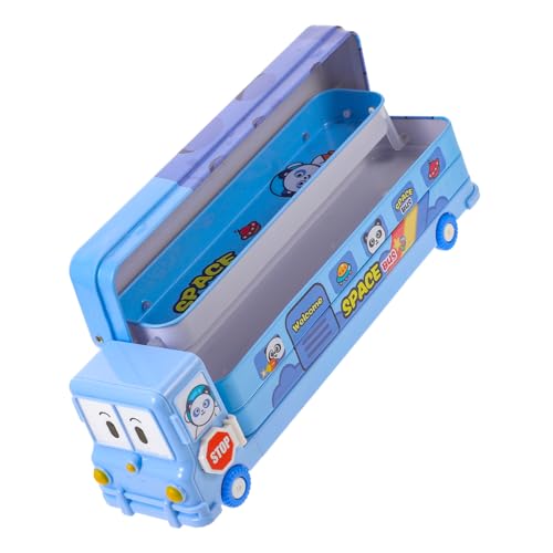 NOLITOY Große Kapazität Cartoon Stiftebox Metall Technik Unzerbrechlich Multifunktional Schüler Stiftehalter Organizer Aufbewahrungsbox für Stifte Pinsel Lineal Notizen NOLITOY Große Kapazität Cartoon Stiftebox Metall Technik Unzerbrechlich Multifunktional Schüler Stiftehalter Organizer Aufbewahrungsbox für Stifte Pinsel Lineal Notizen von NOLITOY
