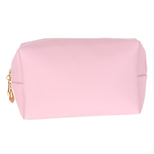 NOLITOY 1stück Großes Kapazitäts-Make-up Täschchen Für Damen Wasserdichtes Pu-Design Für Kosmetik Und Toilettenartikel Organizer Mit Kreuzmuster von NOLITOY