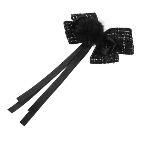 NOLITOY Große Schleifenbrosche aus Samtstoff Damen Brosche Pin für Hemd und Bluse Vielseitige Kleidung Dekoration Eleganter Knoten Anstecker Modisches Accessoire von NOLITOY