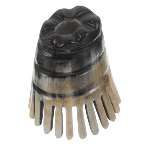 NOLITOY Guasha-kamm Für Kopfhautmassage Handgefertigt Aus Natürlichem Stierhorn Massage-tool Für Entspannung Geeignet Für Gesicht Und Körper Vielseitig Einsetzbar Für Männer Und Frauen von NOLITOY