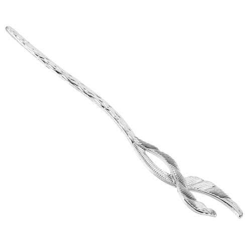 NOLITOY Metallic Fish Tail Hair Stick Elegante Haarnadel Für Hochzeiten Partys Und Besondere Anlässe Dekorative Haarstäbchen Für Frauen Stilvolles Haaraccessoire von NOLITOY