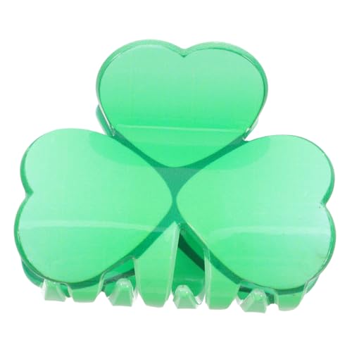 NOLITOY Haarnadel - Acryl-haarspangen Mit Irischem Kleeblatt - Haarschmuck Für Mädchen - St Patricks Day - Schicke Und Stylische Haarnadel Für Besondere Anlässe von NOLITOY
