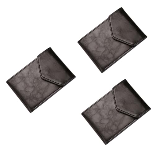 NOLITOY Herren-Geldbörse 3St Geldbörsen Geldbörse für Männer Herren Führerschein Geldbörse Herren Geldbörse Business-Clutch für Herren Pu Handtasche Kartenhalter Mann Portemonnaie von NOLITOY