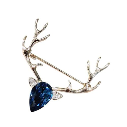 NOLITOY Hirschbrosche Damen Reversnadel Anstecknadel Legierung für Kleidung Hut Schal von NOLITOY