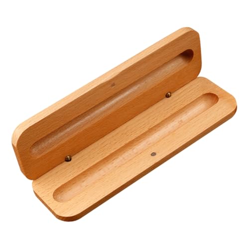 NOLITOY Holz Stiftebox Einzelstift Halter Tragbare Pen Display Box Kompakter Organizer für Büro Schule Geschenkverpackung Robust und Platzsparend NOLITOY Holz Stiftebox Einzelstift Halter Tragbare Pen Display Box Kompakter Organizer für Büro Schule Geschenkverpackung Robust und Platzsparend von NOLITOY