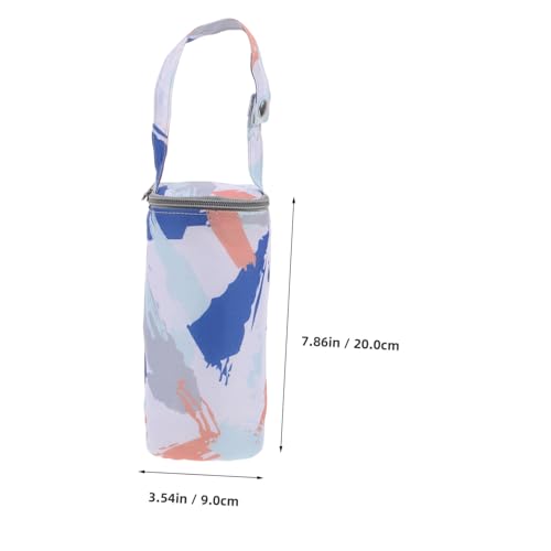 NOLITOY Isoliertasche für Babyflaschen mit Anhänger Wärmehaltende Flaschentasche für Kinderwagen Leicht Tragbar Multifunktional für Unterwegs Hält Muttermilch und Milchflaschen Warm von NOLITOY