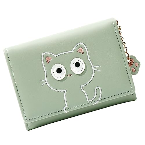 NOLITOY Kartenetui für Mädchen Süße Kleine Münzgeldbörse Fächer für Kreditkarten Id und Praktisch Leicht für Täglichen Gebrauch für Lehrer Studenten und Büroangestellte von NOLITOY
